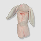  46 Angel Dear Girls Pink Bunny Three Of A Kind Blankie Set Of 3-pcs