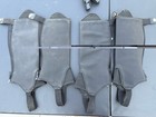 Baseq Child Medium Cm Black Synthetic Half Chaps Lot Of 2 Pairs Equestrian