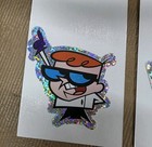 Vintage Vending Machine Cartoon Network Prismatic Stickers Complete Set Of 15