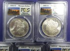 Collector Lot  5 Coins  O-mint Unc  Morgan Dollars - Pcgs Bu   326026 