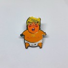Donald Trump Baby Trump Balloon Pin Lapel Hat Cooperstown Pin Satire Maga
