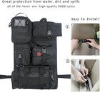 Tactical Seat Back Organizer universal Molle Car Seat W 5 Detachable Molle Pouch
