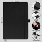 Bullet Dotted Journal Notebook  192 Pages  A5 Medium Size  5 7   X 8 3     Leath