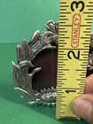 Elias Metal Fine Pewter Mini Picture Frame Lotus Flowers  Floral 