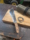 Filipino Bolo Knife  Machete Made From Dense Steel From A Mill Saw Blade