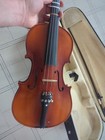 Cecilio Cvn-300 Solidwood Ebony Fitted Violin With D addario Prelude Strings