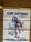 Original 1975 The Eiger Sanction One Sheet Movie Poster Clint Eastwood Nss 75 1
