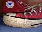 Converse Chuck Taylor All Star High Mens 8 5 Shoes Red Vintage Made In Usa