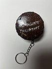 Philippines Souvenir Key Chain  Coconut Shell  Coin Purse  Hand Painted 