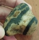 Temuan Alam Very Unique Rare Amulet Stone Like Symbol Triangle All Seeing Eyes