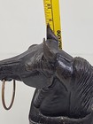 Antique Cast Iron Horse Head Hitching Post   Good Condition   Almost 9 Pounds