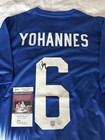 Lily Yohannes Signed Uswnt Jersey Autographed Usa Soccer Away Jersey Auto Jsa