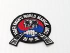 Tiger Kwon s World Martial Arts Iron-on Patch 3 5  Embroidered Free Shipping 