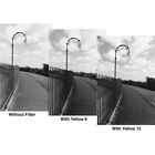 Tiffen 77mm  15 Glass Filter - Dark Yellow - Significant Contrast Boost - 77dy15