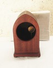 Vtg Antique Seth Thomas Mantel Mechanical Wind Up Clock Wood Case