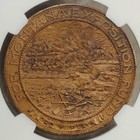 Hk-409  1915 Pan-pacific Exposition Montana State Fund Dollar  Ngc Certified