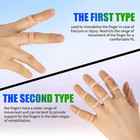 5pcs Plastic Finger Fracture Splint Arthritiscorrector Joint Finger Brace Correc
