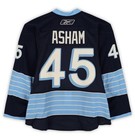 Arron Asham 2011 Winter Classic Game Worn Used Pittsburgh Penguins Hockey Jersey