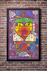 1967 Summer Of Love Concert Poster Psychedelic Rock Festival Vintage Art 24x36