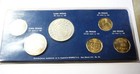 1978 Argentina   Soccer World Cup   6 Coins  3  Silver In Original Holder