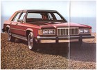 1985 Mercury Grand Marquis  Slick  Semi-deluxe Canadian Issue Sales Brochure
