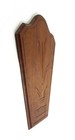 Antique 19th Century Victorian Eastlake Walnut Wood Carved Wall Hanging Pediment
