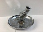 Rare Vintage Mack Truck Hood Ornament Chrome Bulldog Dog Cigar Ashtray  87931