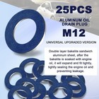 25-pcs M12 Oil Drain Plug Gasket Washer Crush Seal 90430-12031 Fits Toyota lexus