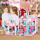 Doll House For Girls Diy Dream Dollhouse With Furniture Best Christmas Gift 2025