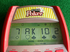 Vtg 2005 Radica Big Screen 3-in-1 Poker Backlit Lighted Handheld Electronic Game