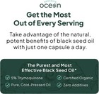 Organics Ocean Better Black Seed Oil Cold Pressed - Pure Nigella Sativa Oil For