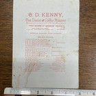 Antique American Falls Canada Side Maid Of The Mist C D Kenny Advertising Card