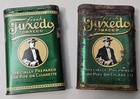 Two 1930s Tuxedo Tobacco Curved Pocket Tins-1 Very Nice And 1 Little Rough-look