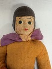 Antique Rare Celluloid And Stuffed Football Player Figure Doll Toy Fragile