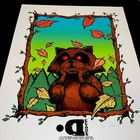 Deftones Concert Poster Jermaine Rogers Raccoon Print Denver Salt Lake  55 100