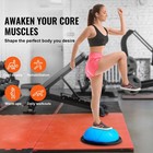 Uimoso 23 half Exercise Ball Trainer Yoga Balance Stability Ball Resistance Band