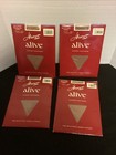 Hanes Alive Full Support Pantyhose  Sandalfoot Sz A Little Color 4 Pair