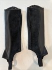 New Tredstep Liberty Side Zip  Half Chaps Size 13 17  Black