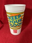 Vintage Burger Chef Coke Coca Cola Keep Your Cool Plastic Cup Rare