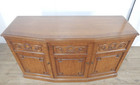 Henredon Buffett Sideboard Server Mcm Carved 54  Long