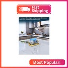 Consumest Sponge Holder For Kitchen Sink - Movable Sink Caddy For Countertop Org