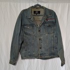Jh Design Dodge Motorsports Denim Jacket Large Vintage Nascar Racing
