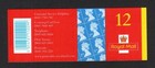 12x 2nd Nvi Self-adhesive Machin Booklet Plate Q1   Perforation Shift