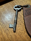 Vintage Hotel Room Skeleton Key   Fob  Hotel Carroll In Lynchburg  Va 