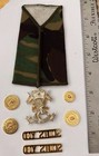 Scottish Yeomanry Badge Button Epaulette Set Short-lived Regiment Scotland