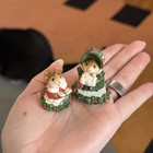 Wee Forest Folk    choir Mouse    And    miss Noel    With Original Boxes Retired 