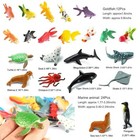 36pcs Ocean Animal Toys     2-4    Rubber Sea Creatures For Kids  Party Favors