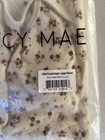 Quincy Mae  target   Ribbed Footed Sleeper 18-24m-copper Flowers