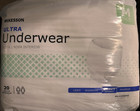 Mckesson Adult Disposable Cloth Underwear Maximum Absorbency Size M 20 Count Lot