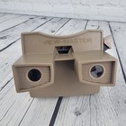 Vintage Gaf Viewmaster Viewer View Master Tan Brown 1970s No Reels Made Usa